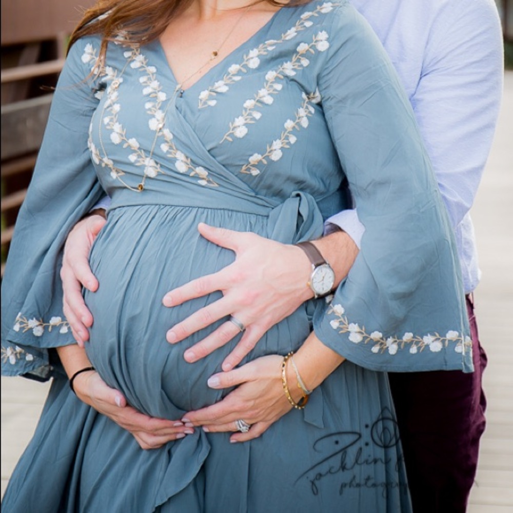 Wren & Ivory wrap dress